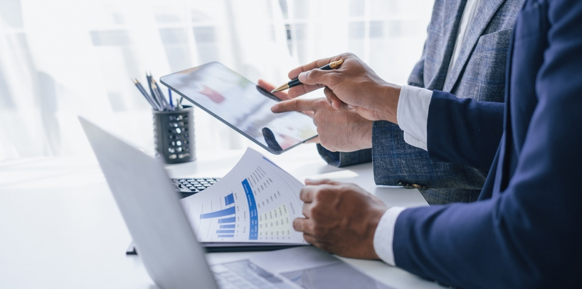 Business assets subject to Zakat, including stock in trade, inventory, raw materials, finished goods at market value, and resale equipment.